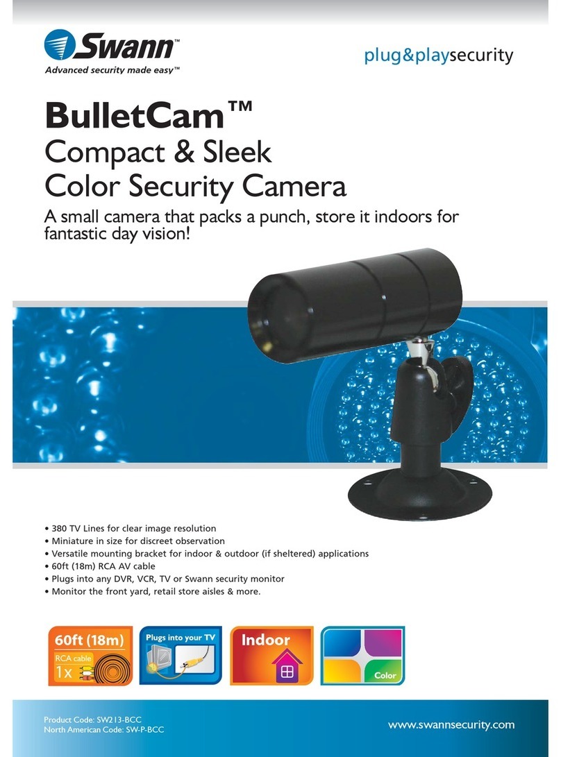 Swann BulletCam SW213-BCC Specifications