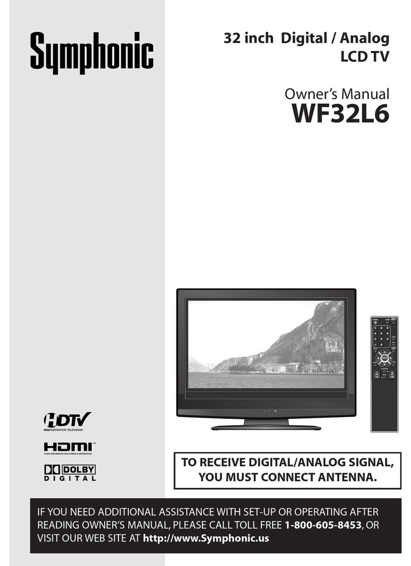 Symphonic WF32L6 User manual