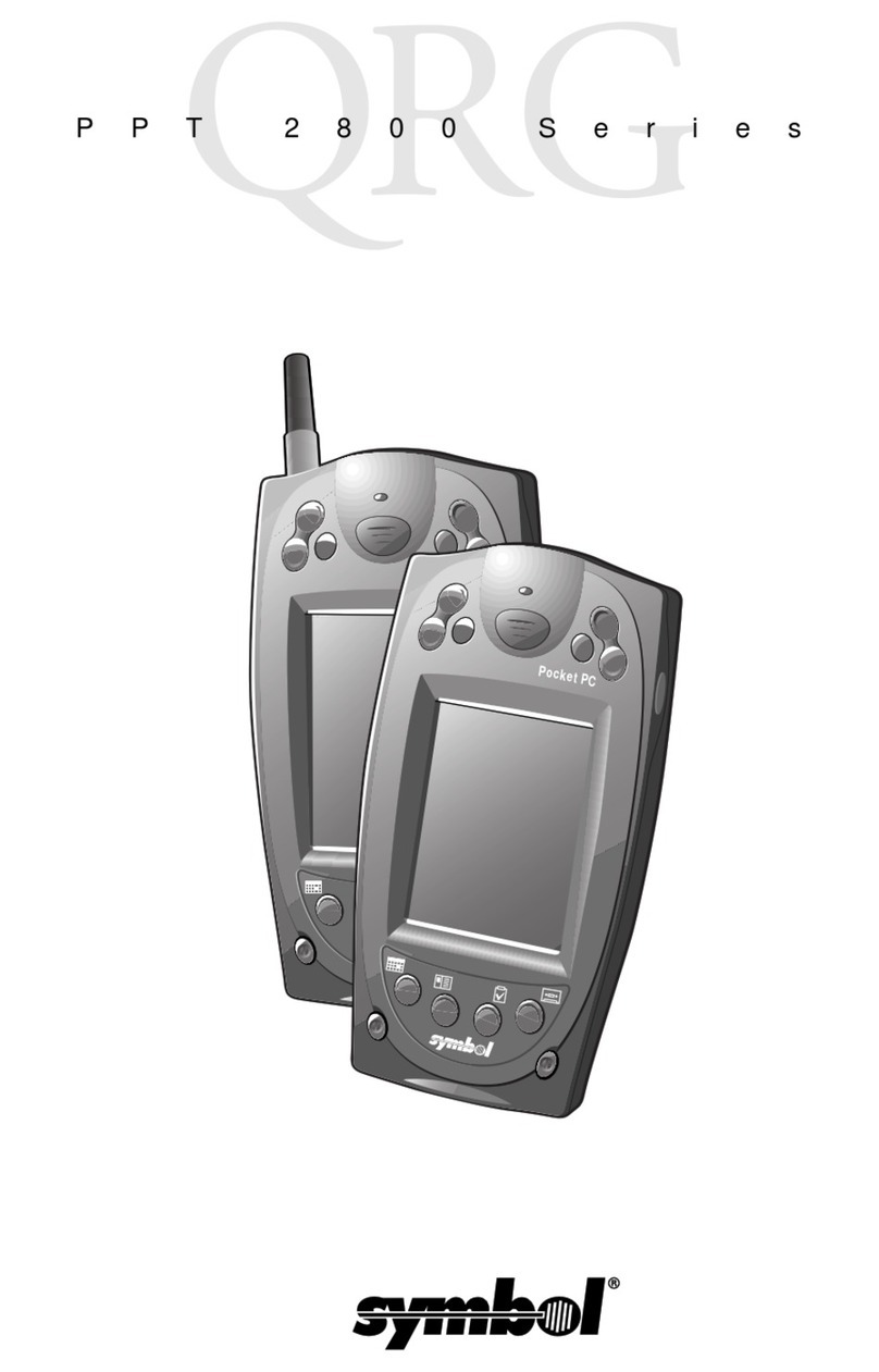 Symbol PPT 2800 Series Product reference guide