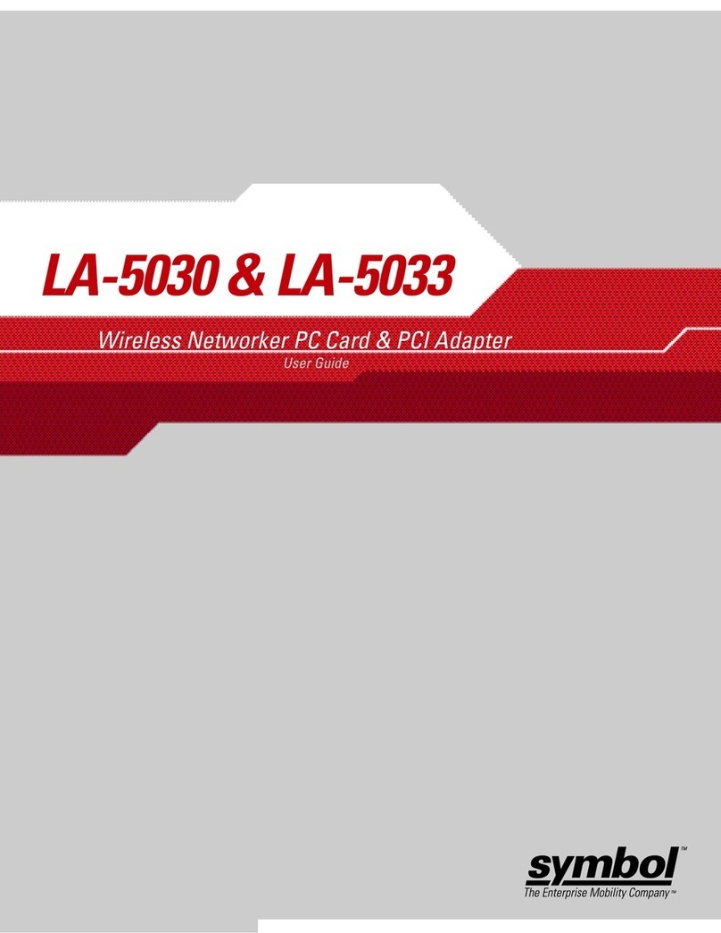 Symbol LA-5030 user guide