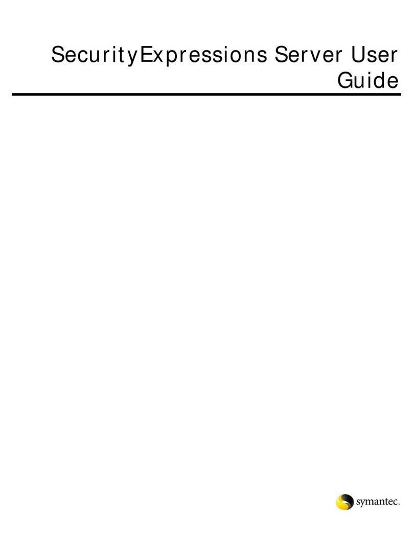 Symantec Security Expressions Server user guide