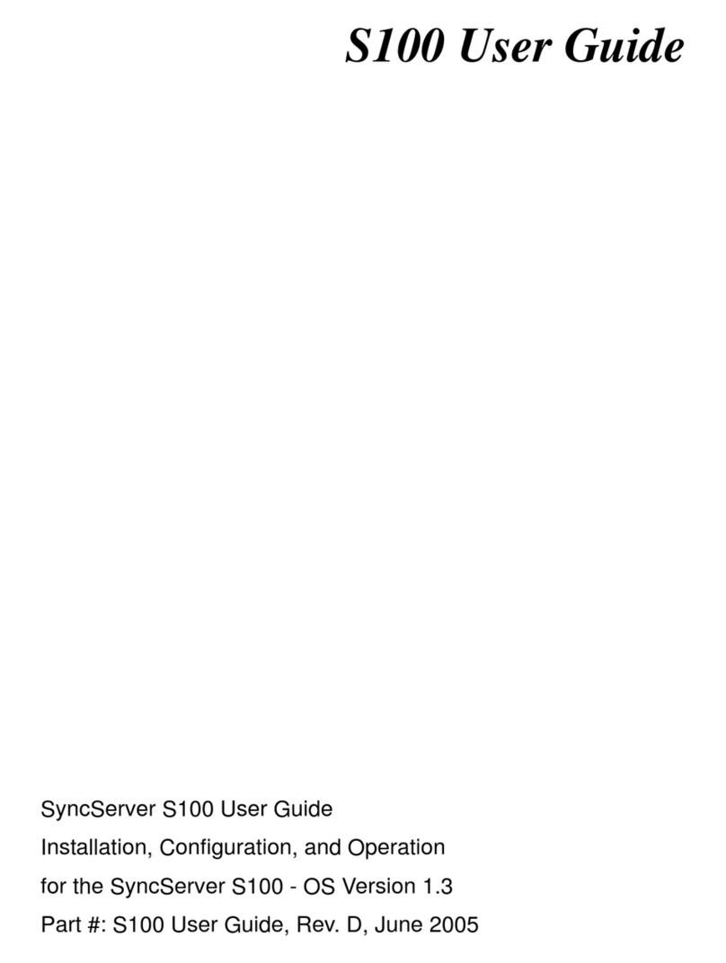 Symmetricom SyncServer S100 user guide