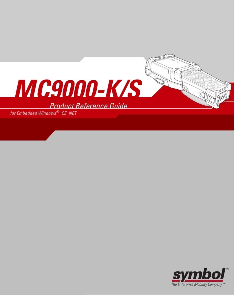 Symbol MC9000-K Product reference guide
