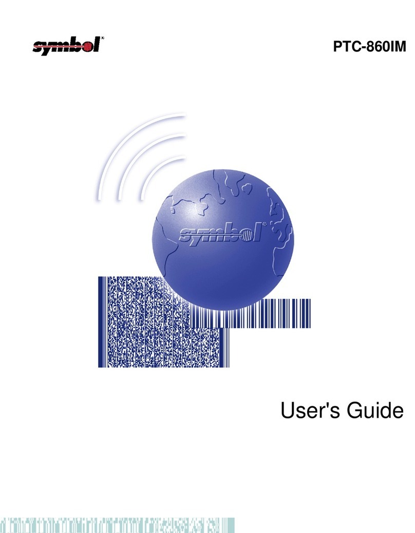 Telxon PTC-860IM User manual