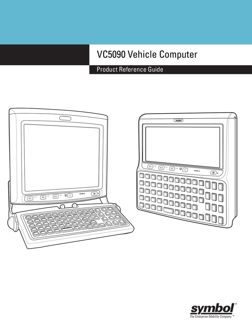 Symbol VC5090 Product reference guide