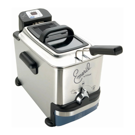 T-Fal Deep Fryer User manual
