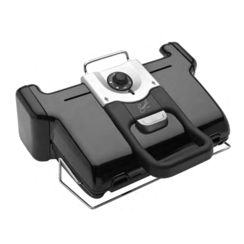 T-Fal Emerilware Use Grill & Panini Maker User manual