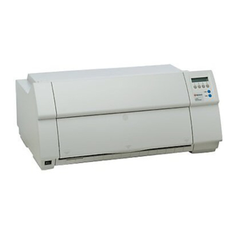 TallyGenicom Matrix Printer Operating and maintenance manual TallyGenicom Matrix Printer Operating and maintenance manual