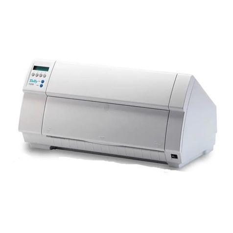 Tally T2150 User manual Tally T2150 User manual