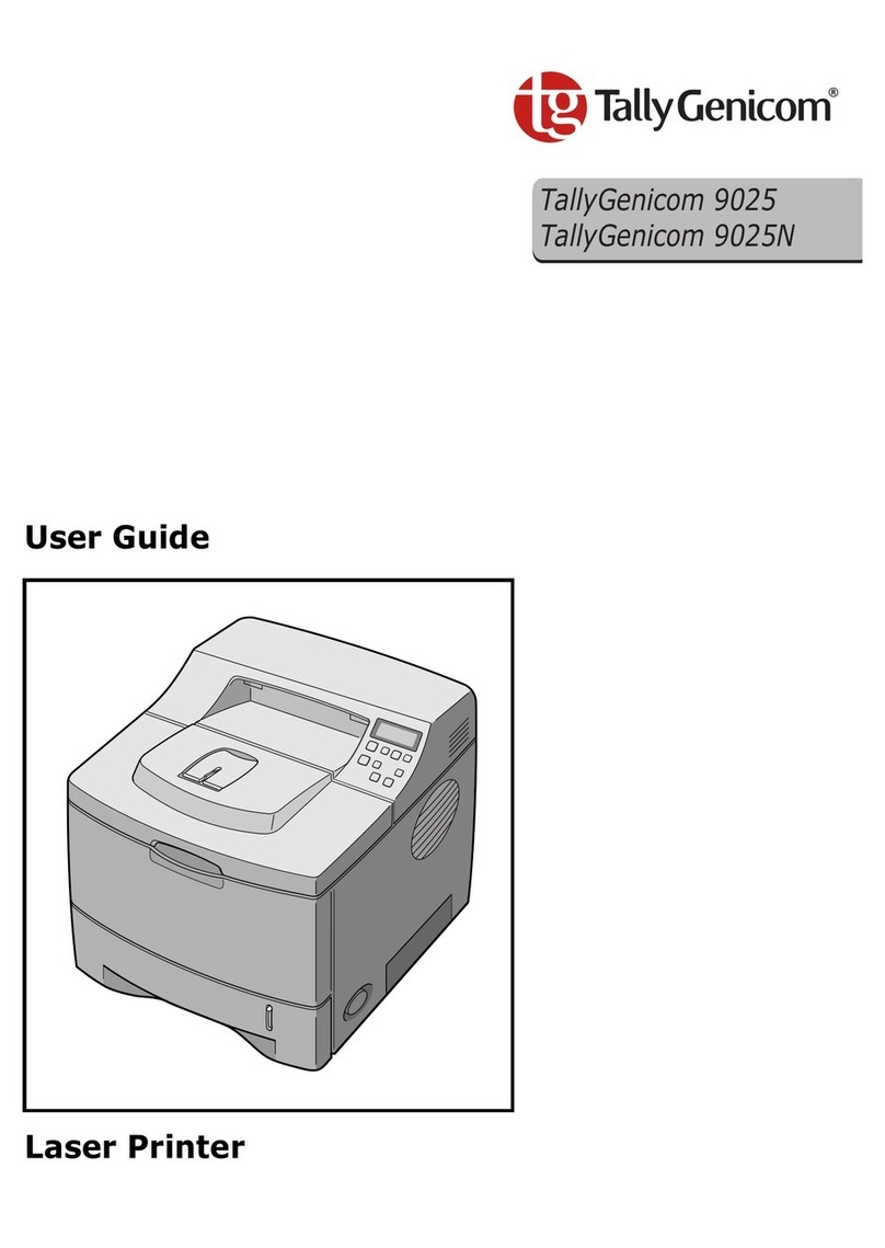TallyGenicom 9025 User manual