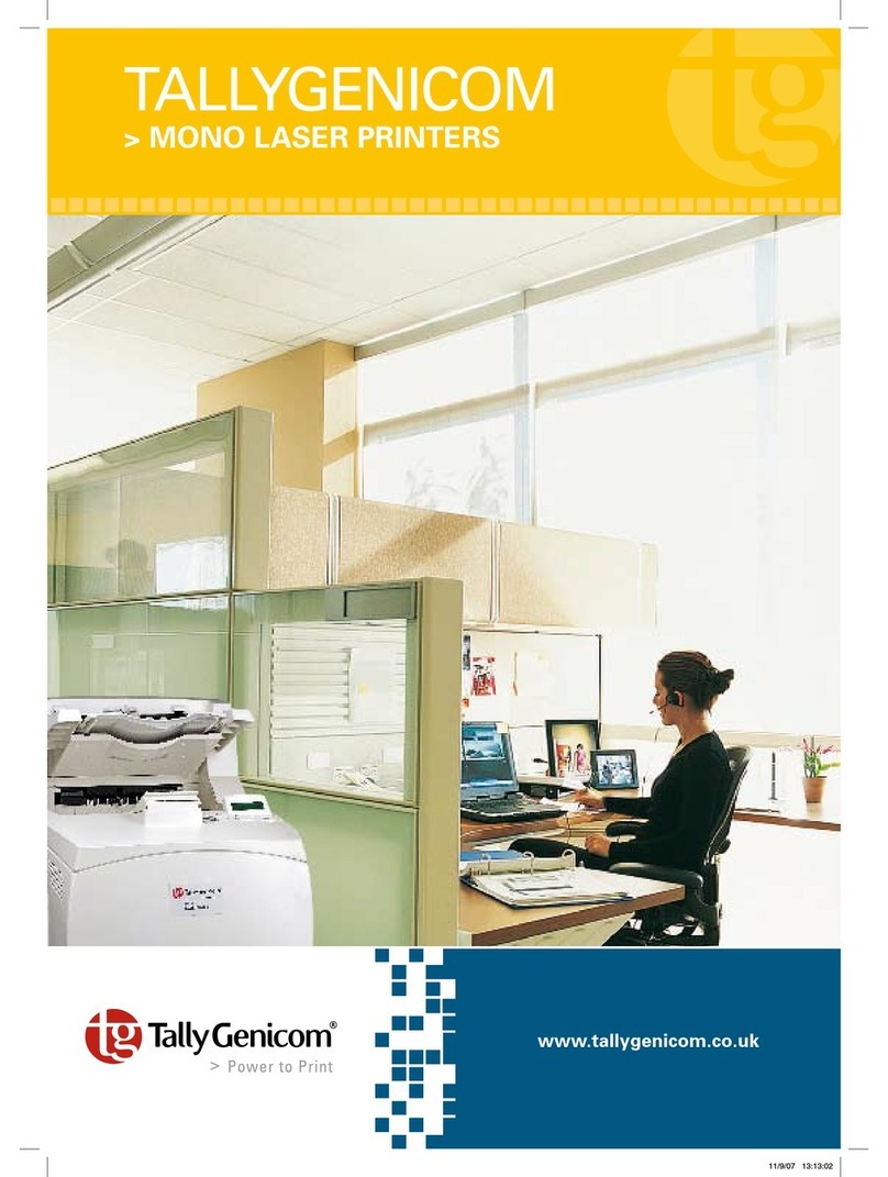 TallyGenicom 9022 User manual TallyGenicom 9022 User manual