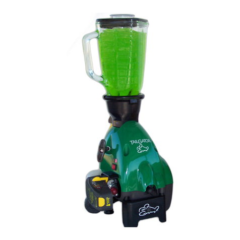 Tailgator The Original Portable Gas Powered Blender instruction manual