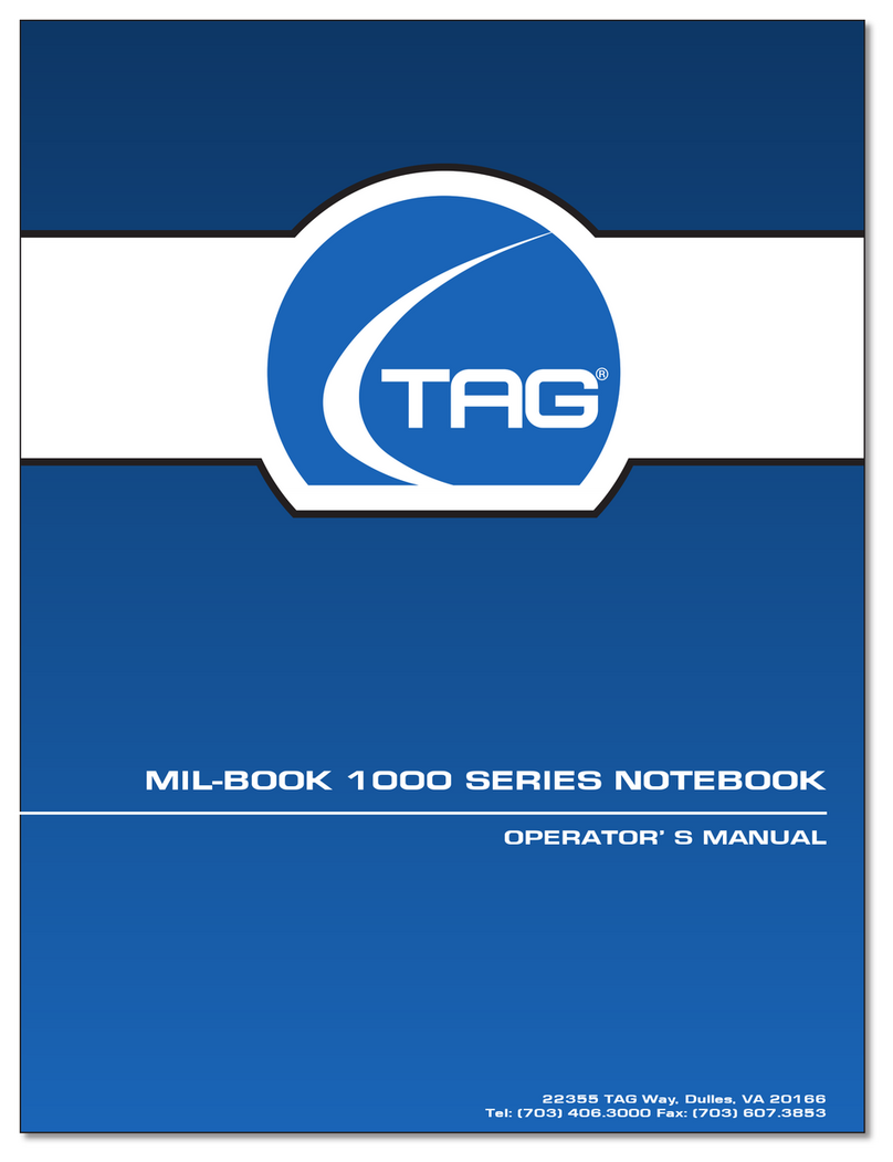 TAG MIL-BOOK 1000 Series User manual