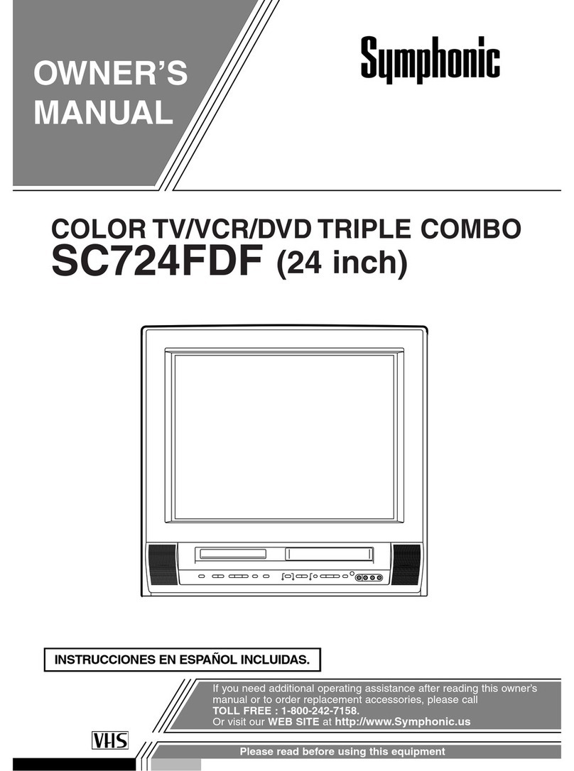 Symphonic SC724FDF User manual Symphonic SC724FDF User manual