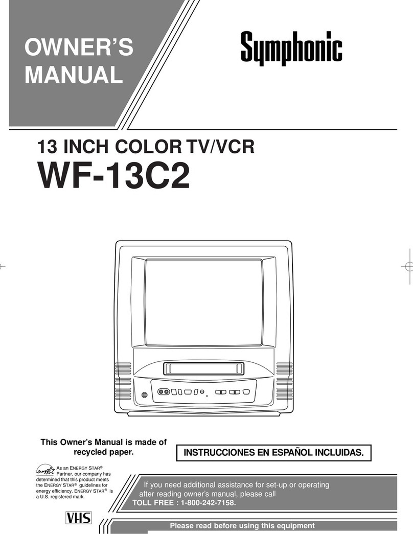 Symphonic WF-13C2 owner's manual