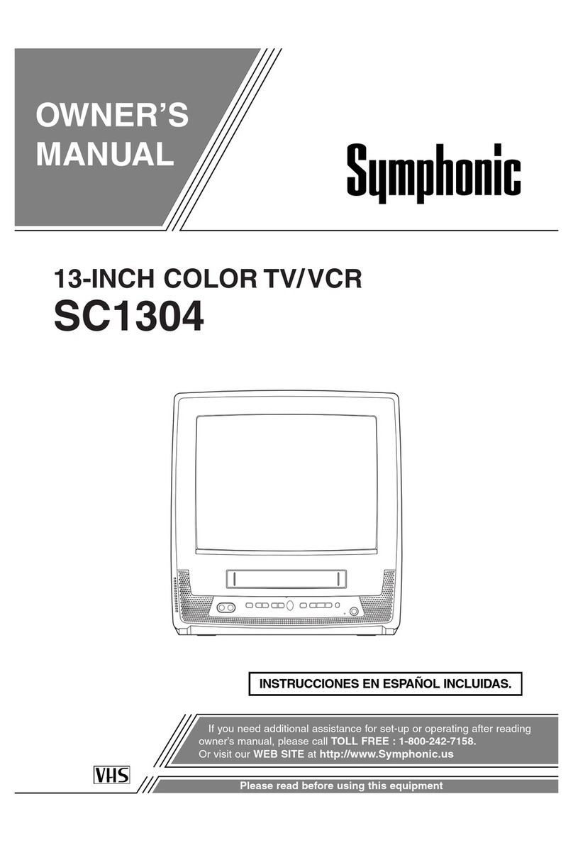 Symphonic SC1304 owner's manual