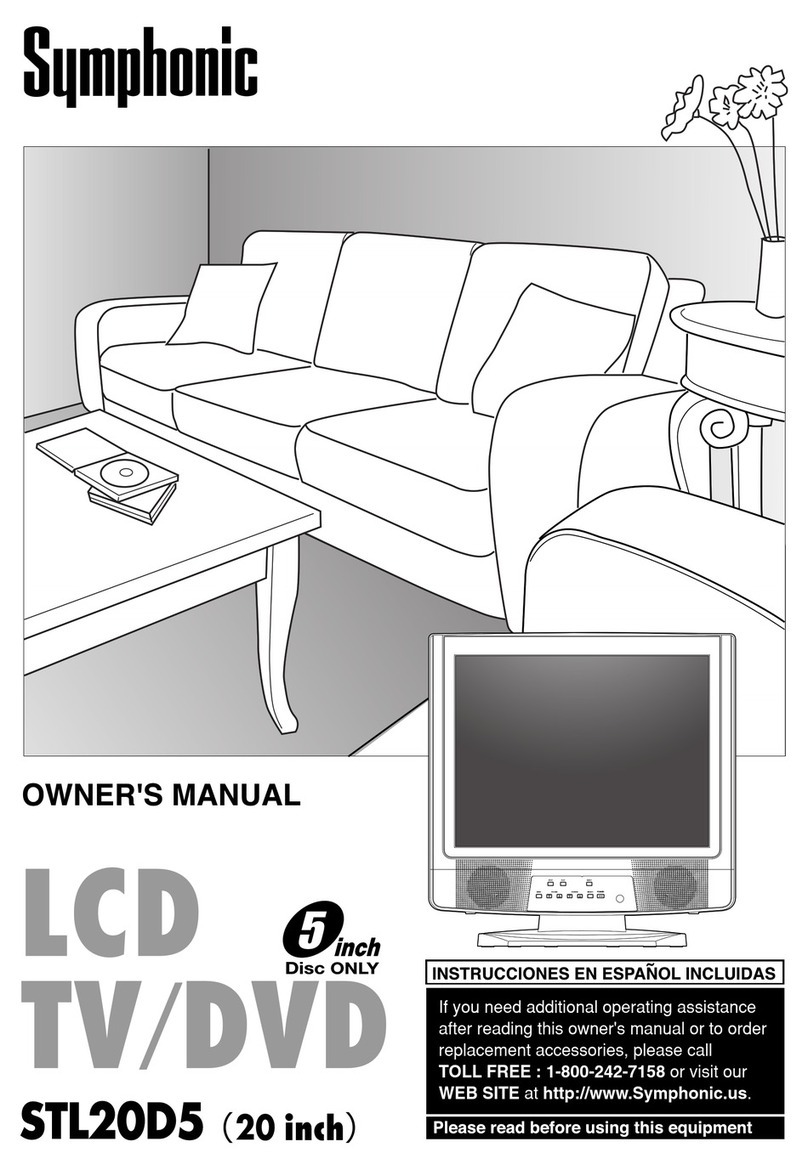 Symphonic STL20D5 User manual
