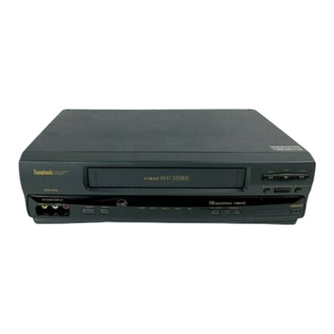 Symphonic VR-69WF User manual
