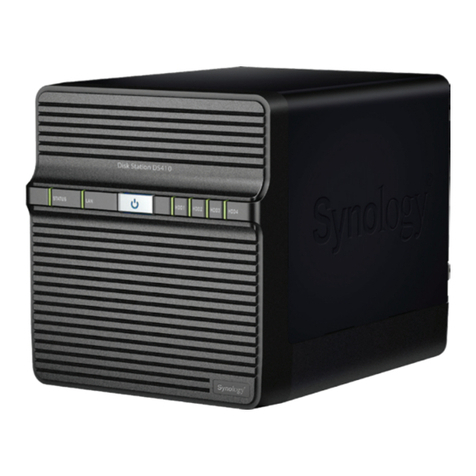 Synology DiskStation DS410 User manual