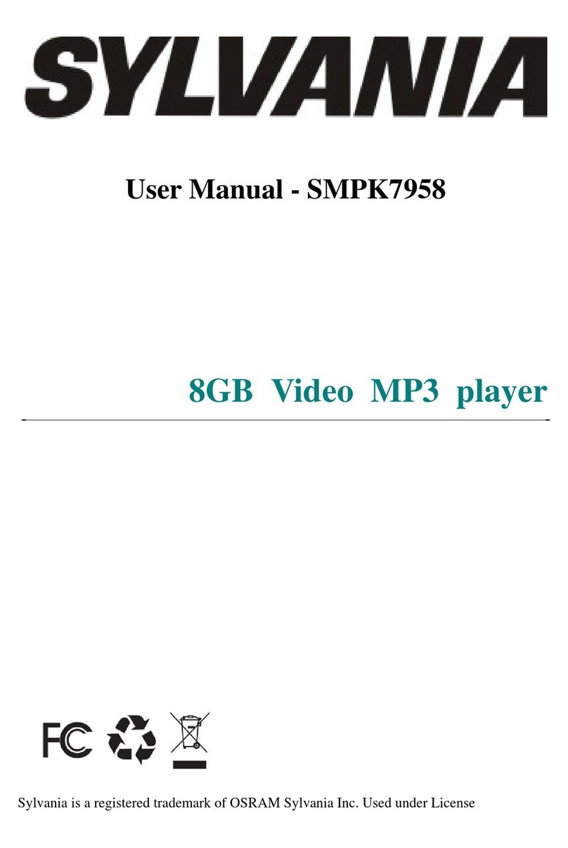 Sylvania SMPK7958 User manual