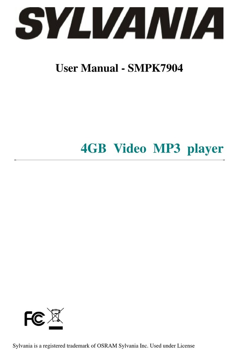 Sylvania SMPK7904 User manual