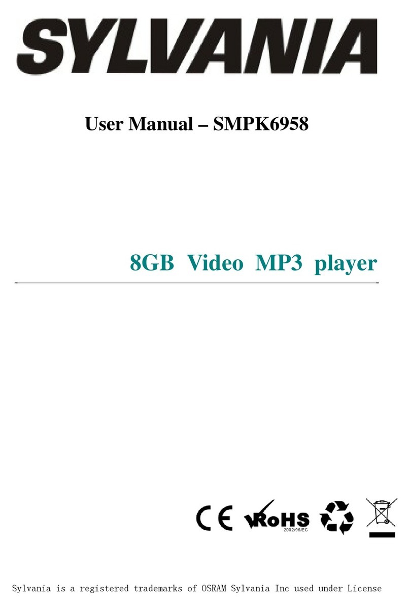Sylvania SMPK6958 user manual