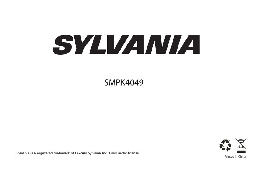 Sylvania SMPK4049 Pocket guide