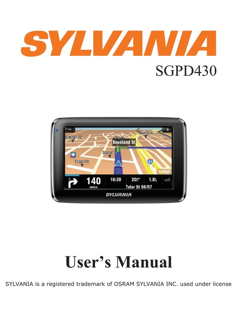 Sylvania SGPD430 User manual
