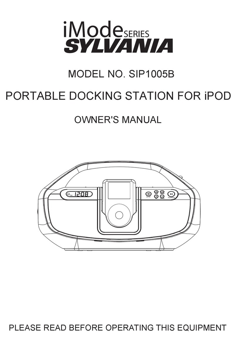 Sylvania SIP1005B User manual Sylvania SIP1005B User manual