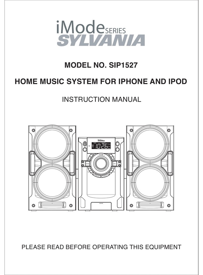 Sylvania SIP1527 User manual