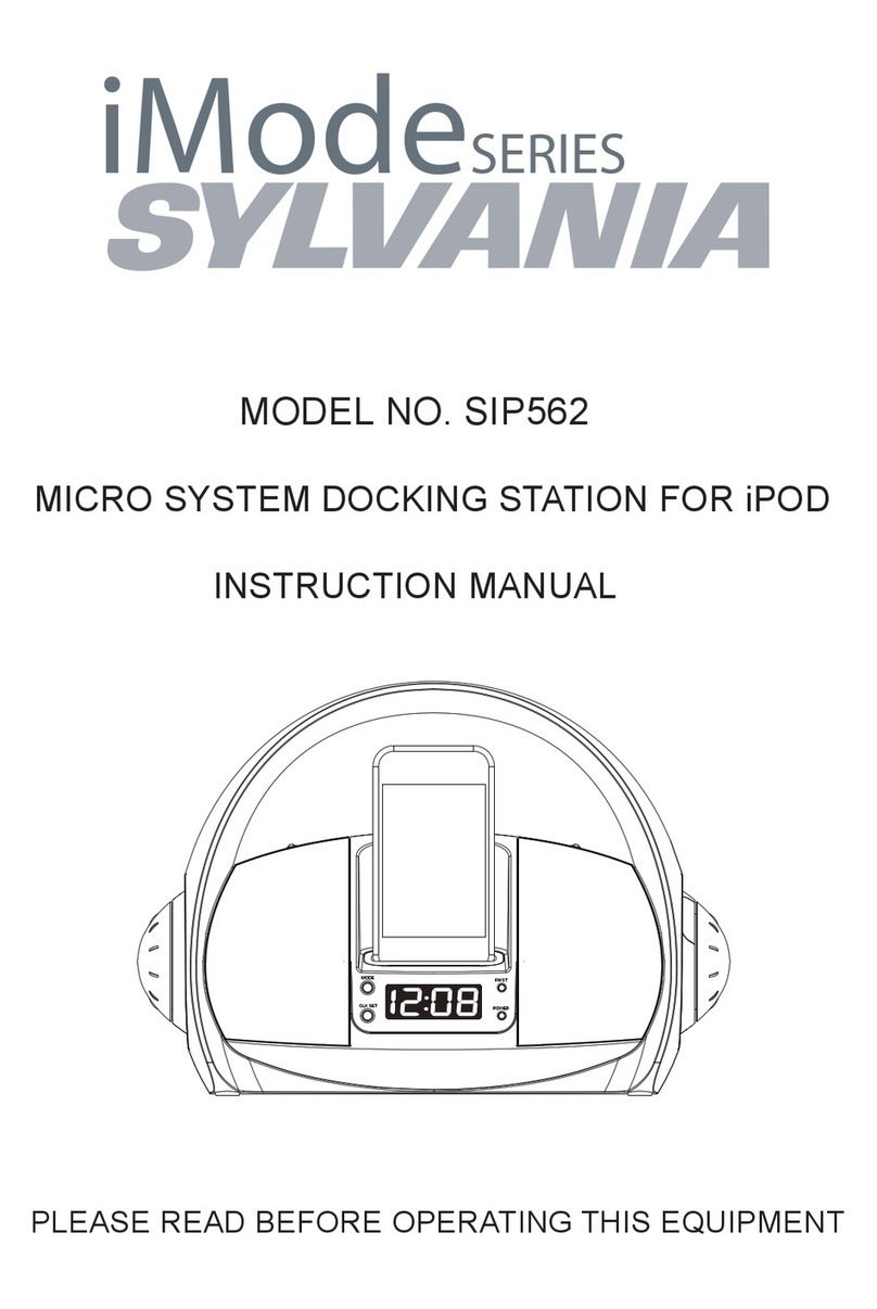 Sylvania SIP562 User manual Sylvania SIP562 User manual
