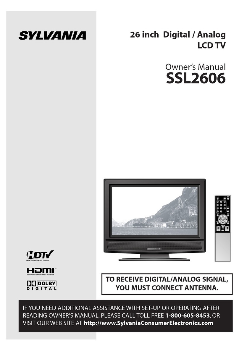Sylvania SSL2606 User manual