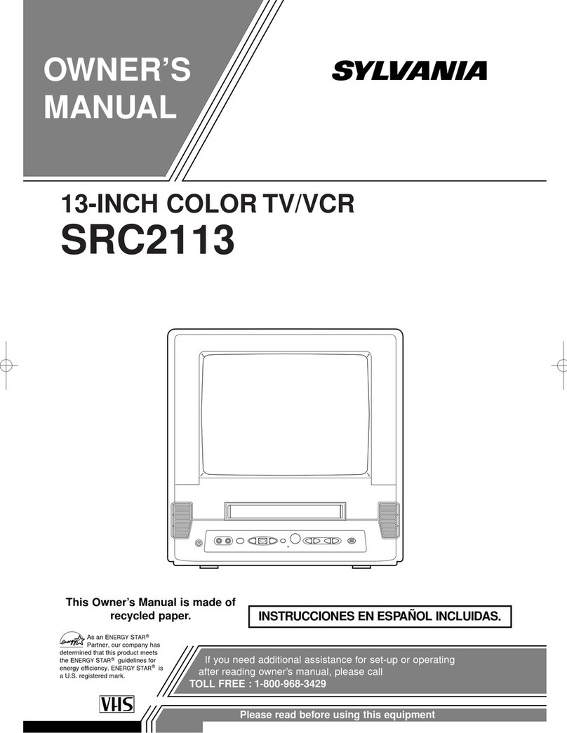 Sylvania SRC2113 owner's manual