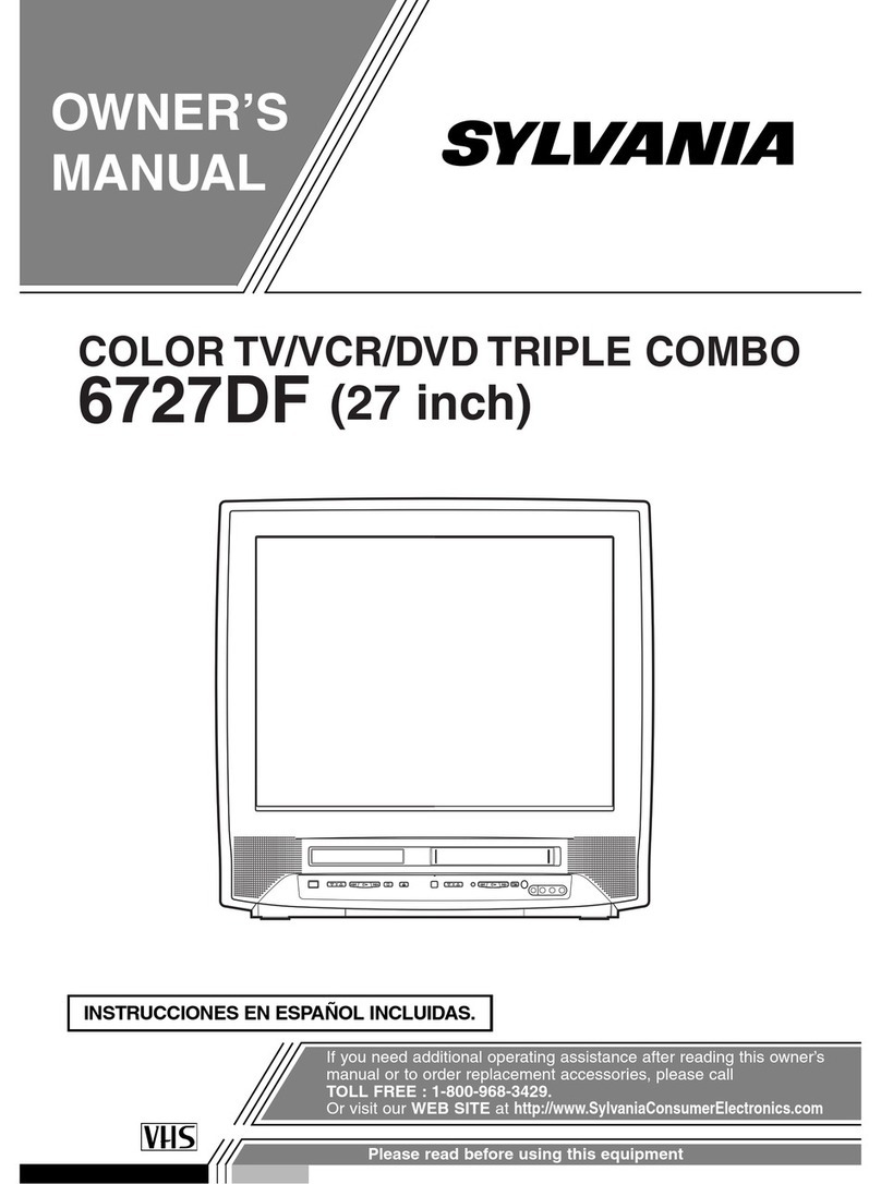 Sylvania 6727DF User manual