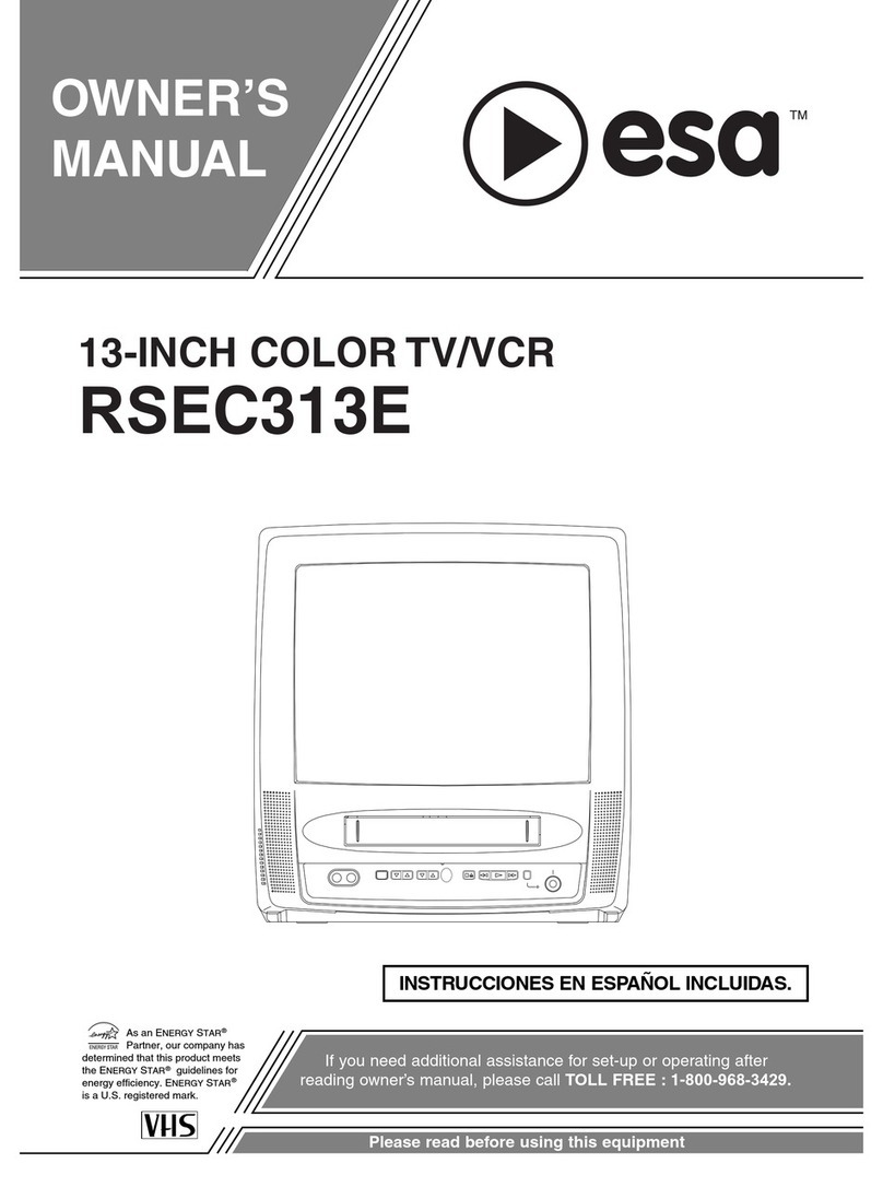 Sylvania RSEC313E owner's manual Sylvania RSEC313E owner's manual