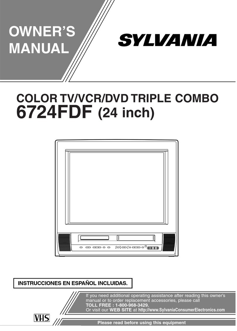 Sylvania 6724FDF owner's manual
