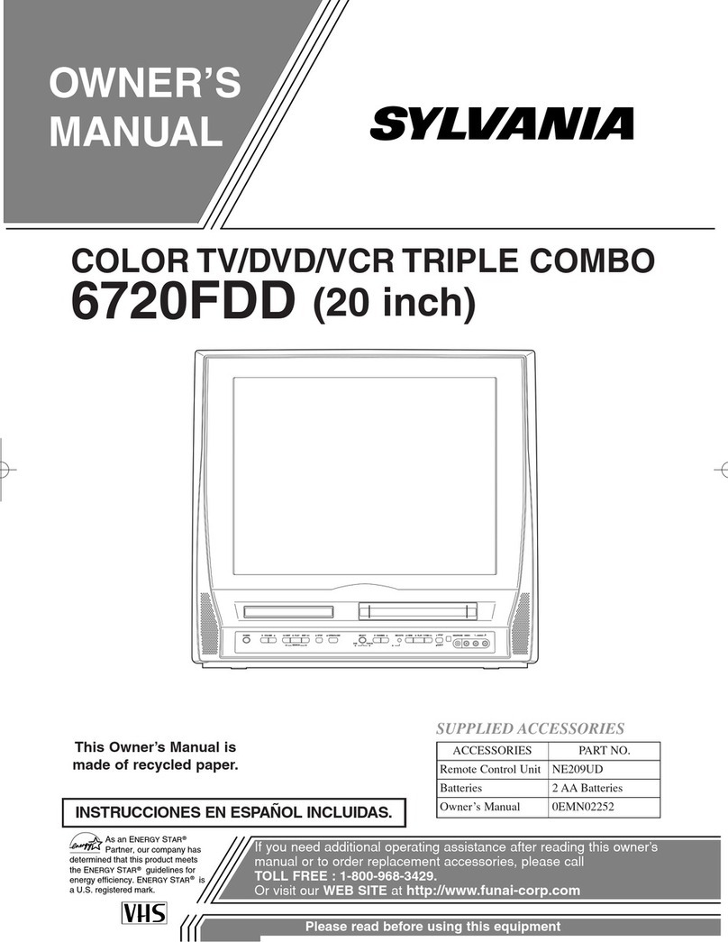 Sylvania 6720FDD owner's manual