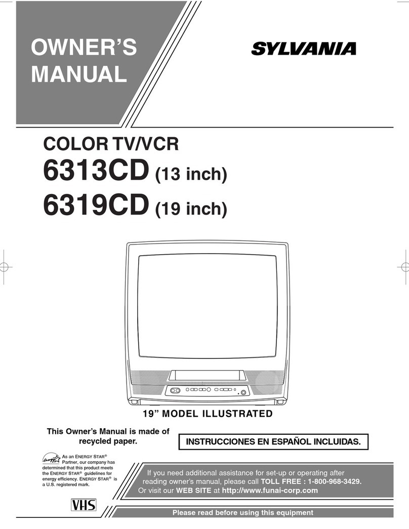 Sylvania 6313CD User manual