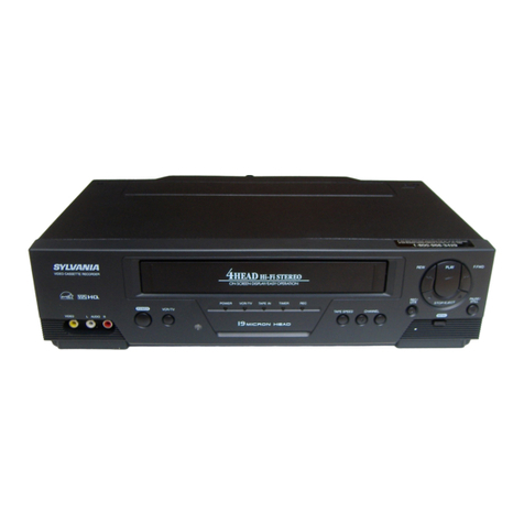 Sylvania 6260VC User manual