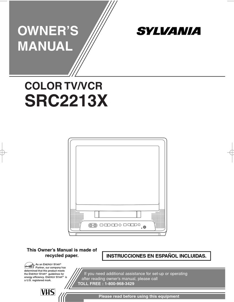 Sylvania SRC2213X owner's manual