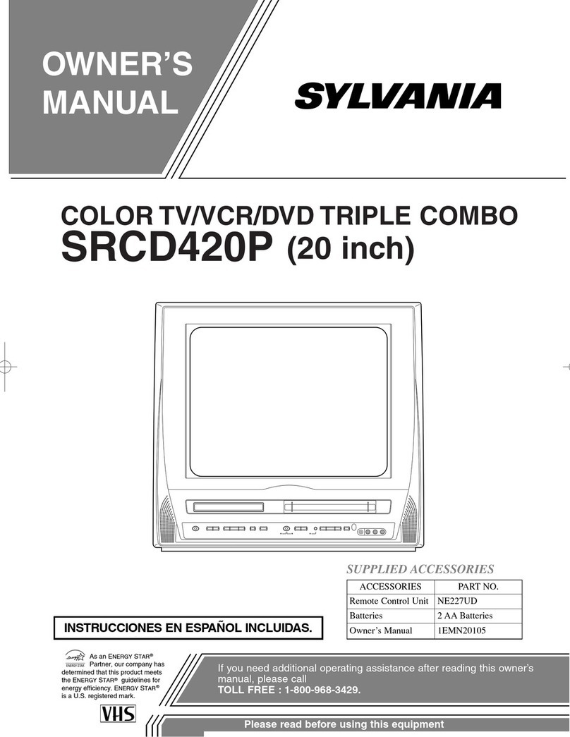 Sylvania SRCD420P owner's manual