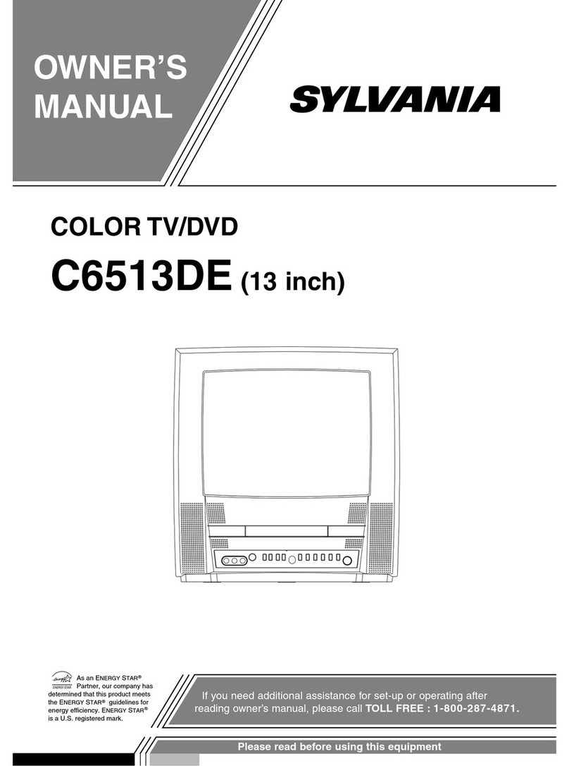 Sylvania C6513DE owner's manual