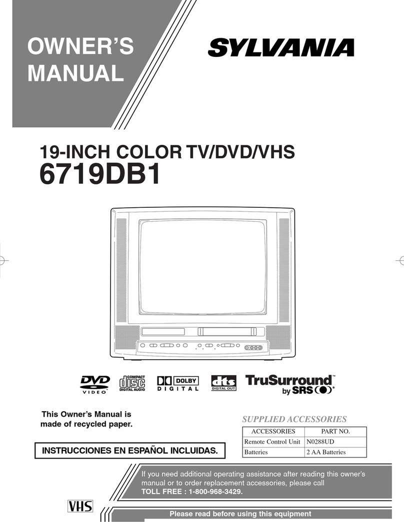 Sylvania 6719DB1 owner's manual