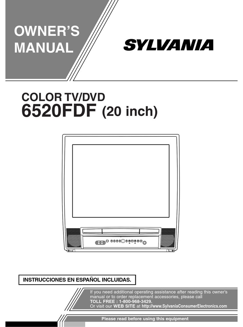 Sylvania 6520FDF owner's manual