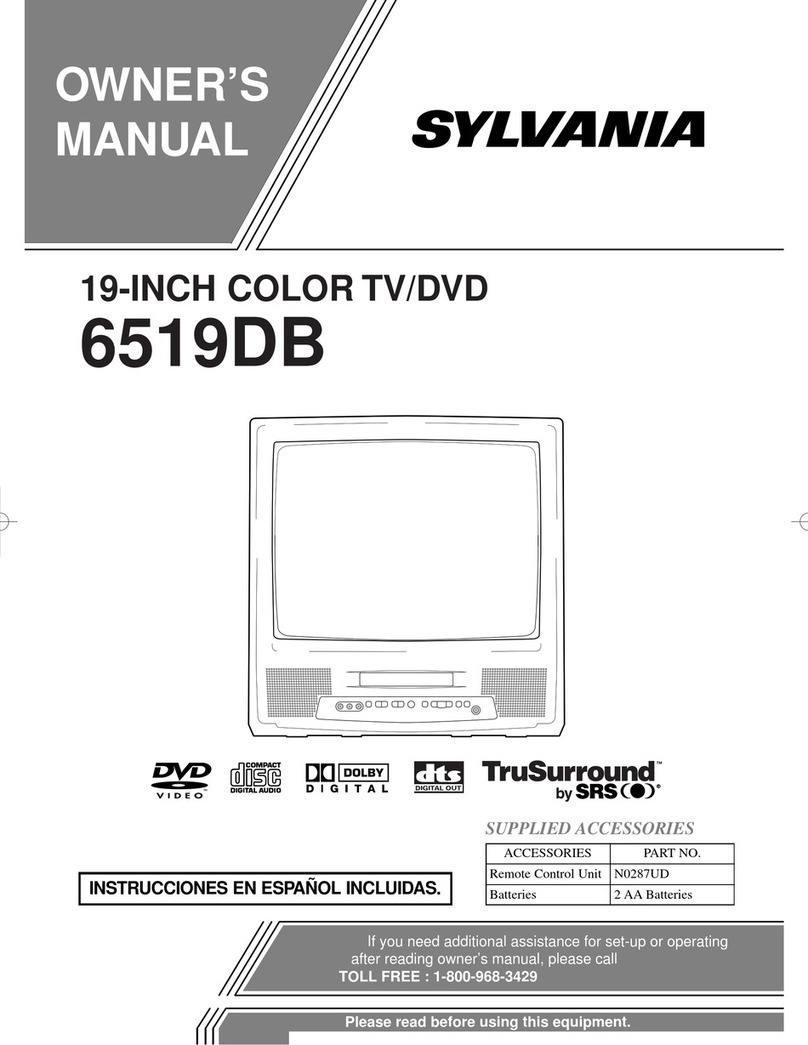 Sylvania 6519DB owner's manual
