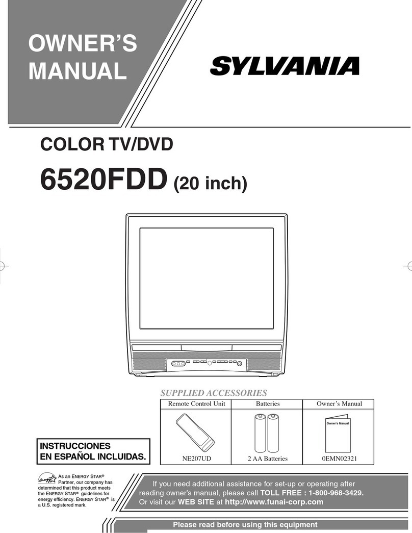 Sylvania 6520FDD owner's manual
