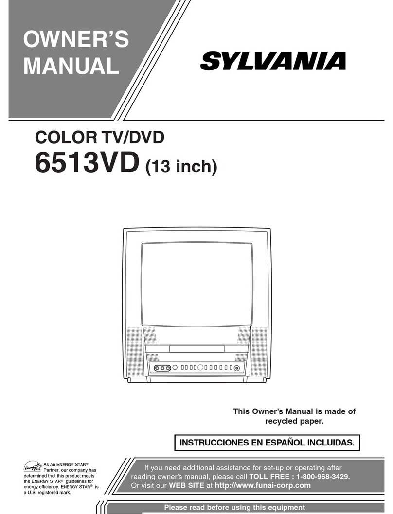 Sylvania 6513VD User manual
