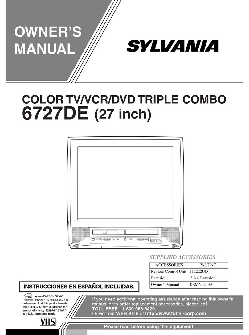 Sylvania 6727DE User manual