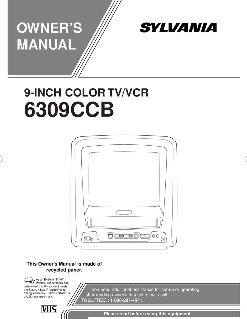 Sylvania 6309CCB owner's manual
