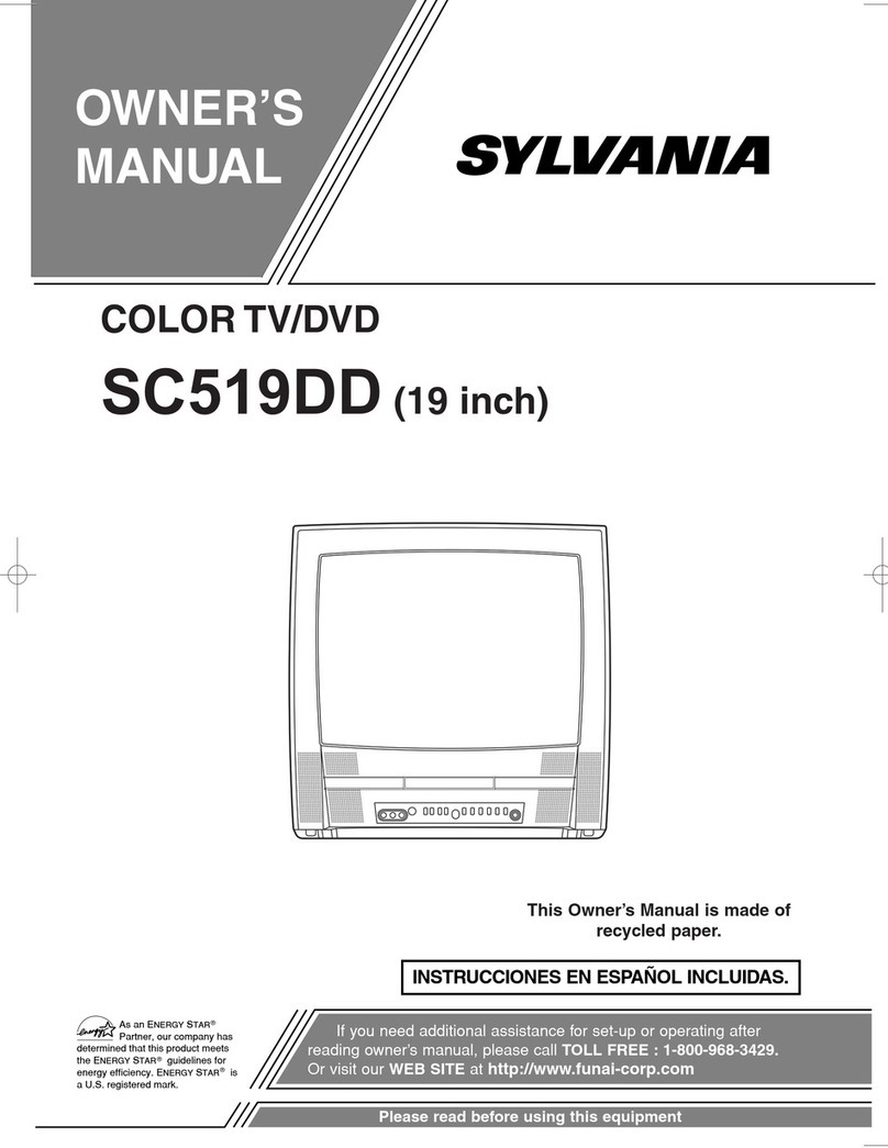 Sylvania SC519DD owner's manual